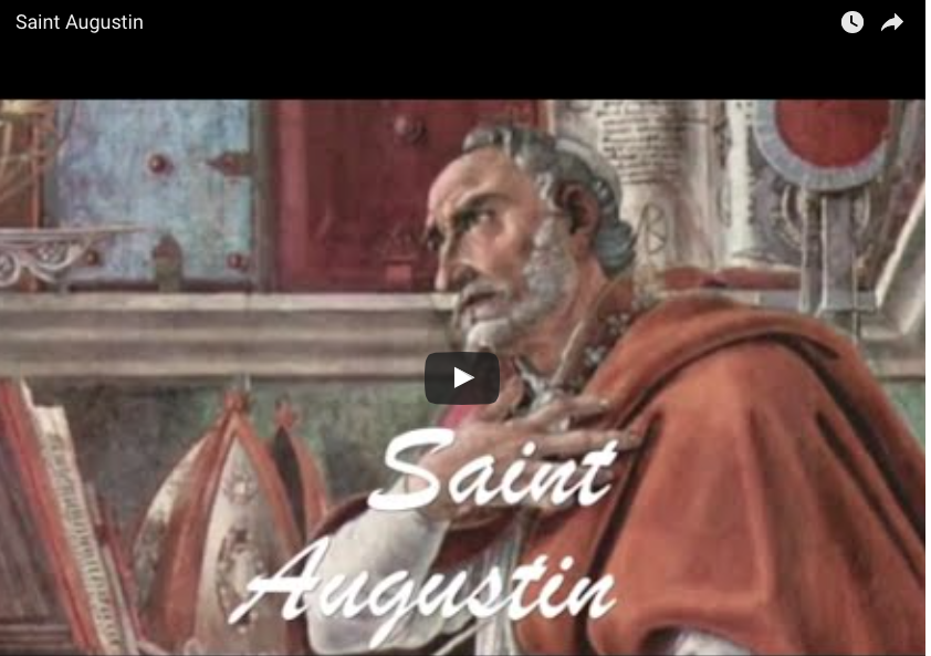 Vidéo : Saint Augustin