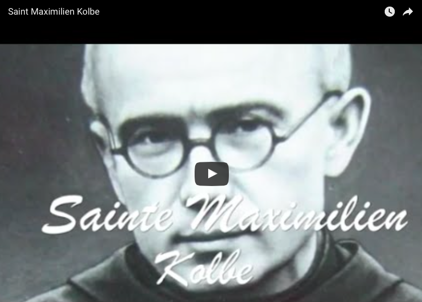 Vidéo : Saint Maximilien Kolbe